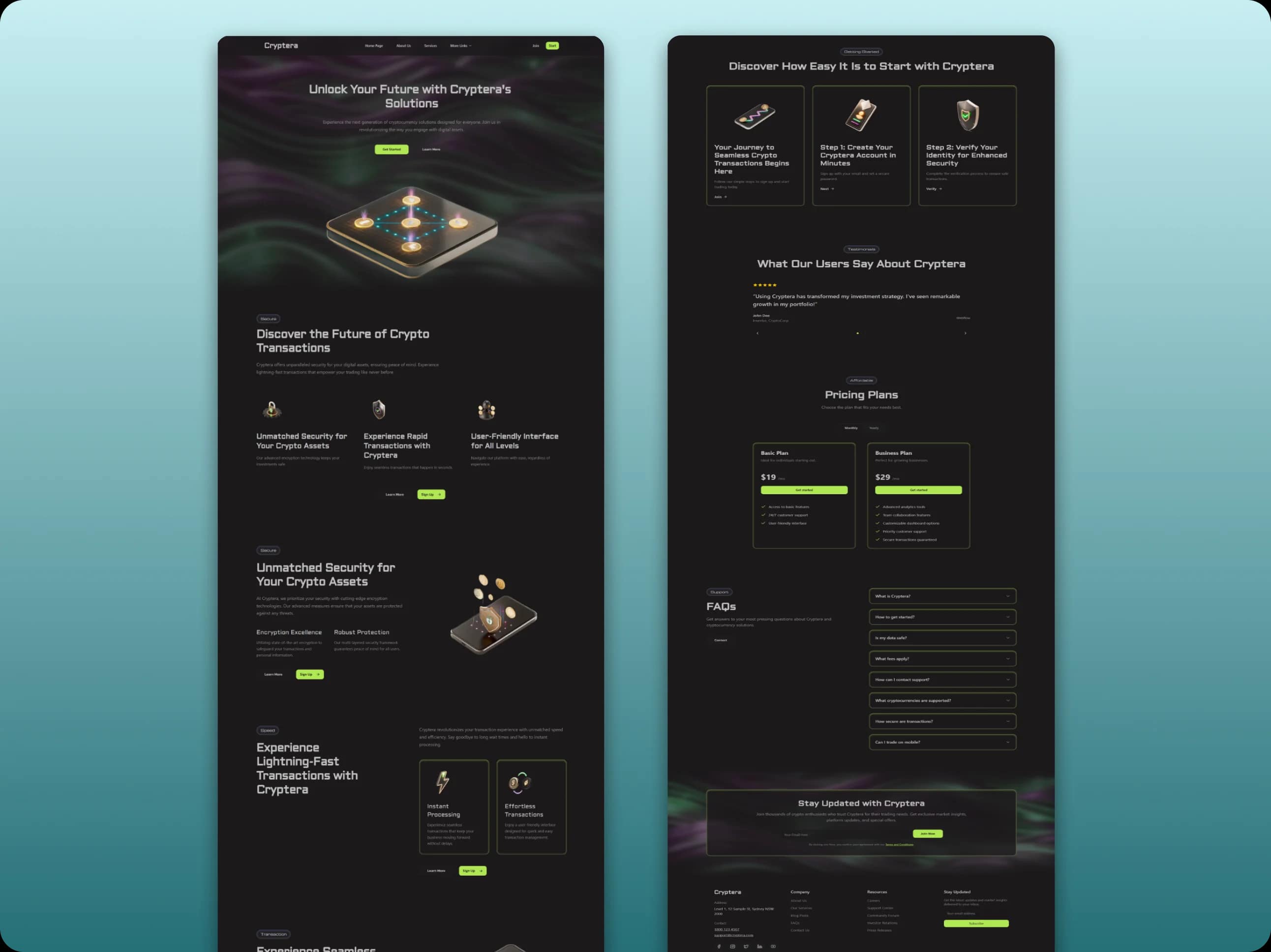 Cryptera screenshot